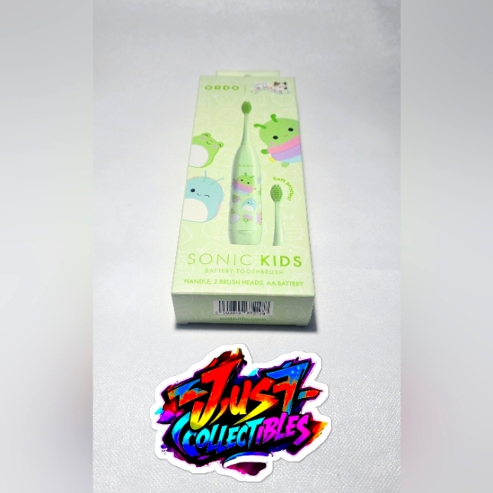 Ordo Squishmallows Toothbrush, Sonic Battery Toothbrushes for Kids.